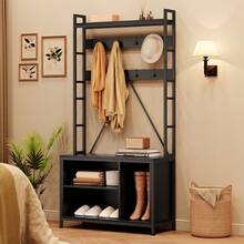 Storage Benches - Black - View 4