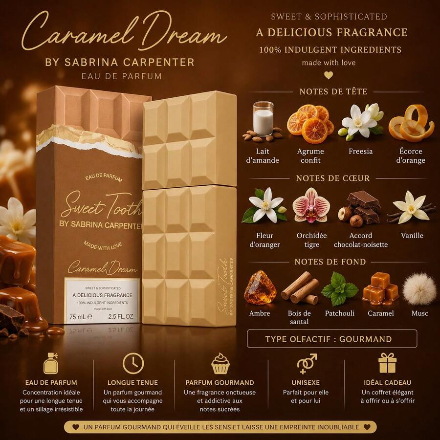 Sabrina Carpenter Caramel Dream - 美食調香型 - 查看 1