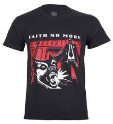 T-shirt officiel Faith No More King For A Day Black Dog New S M L XL XXL - Noir - Voir 1