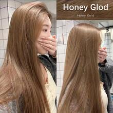 植物系染髮霜 玫瑰粉棕色 No. 無需漂髮 親膚 覆盆子紅 奶茶棕 榛果棕 自用染髮溫和不刺激 - 彩色 - 查看 2