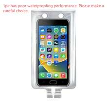 1pc IPX8 Waterproof Phone Pouch With Lanyard, Touchscreen High-Definition Photography, Thickened PVC Leak-Proof Wear-Resistant, Fits Phones Up To 8.3 Inches, Universal For All Models, Suitable For Swimming, Diving, Rafting, Outdoor, School Trip, Vacation, Camping, Beach, Multi-Function Waterproof Phone Protective Case - Multicolor - View 14