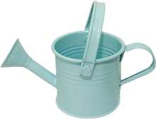 Vintage Tinplate Watering Kettle, 1L Outdoor Metal Water Bucket For Plants, Decorative Sprinkling Can For Flowers, Garden Beds, And Home Landscaping - ColorB - View 9