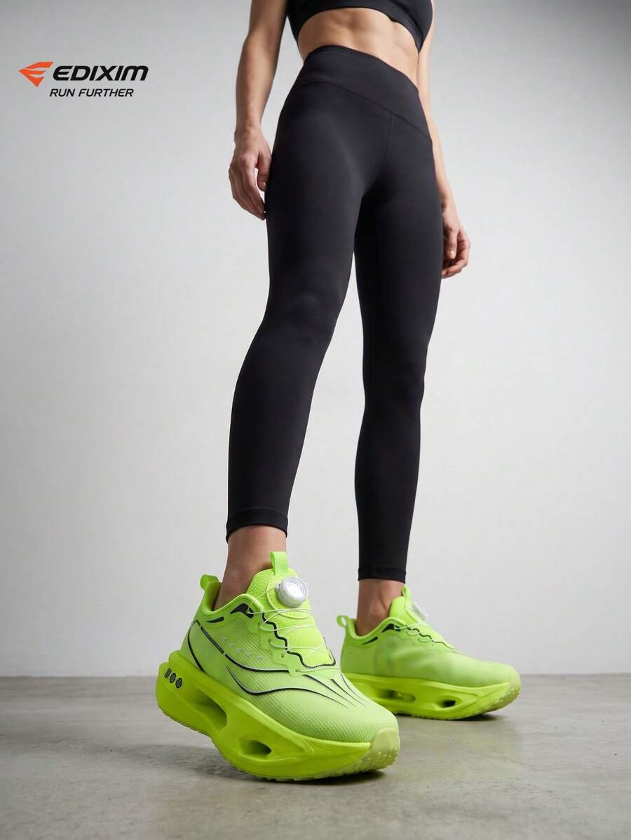EDIXIM Women's 2026 Summer New Breathable Mesh Running Shoes, Lightweight Soft Sole Shock-Absorbing Road Running Shoes