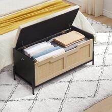 Storage Benches - Black - View 1