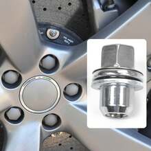 20x  Alloy Wheel Nut For Land Rover L322 Discovery 3 4 5 - Silver - View 8