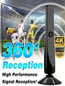 2026 New Smart TV Indoor Antenna, Digital Indoor TV Antenna For Long-Distance Local Channel Reception, With Strongest Signal Booster, Easy Installation Digital HDTV Antenna - View 2