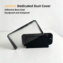 iplay Compatible With Switch2 NS2 Game Console Dock Dust Cover. Semi-Transparent Frosted PVC Material, Dust-Proof, Moisture-Proof, Scratch-Resistant, Anti-Oxidation, One-Piece Molded Easy To Install And Remove Desktop Console Protective Cover - View 11