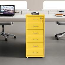 Eatssode Armadietti per schedari - Giallo - Visualizzare 11