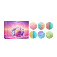 Bola de Baño de Burbujas OceAura - Hidratante con Fragancia Floral de Larga Duración para una Limpieza Profunda de la Piel. - 1 - Ver 1
