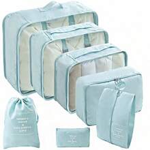 6/7/8/9/10/11pcs Portable Travel Storage Bag Set, Organizing And Storage, College Dorm Essentials, Packing Cubes, For Luggage, Lightweight Durable Fashion - View 16