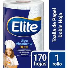 Elite Toalla De Papel Ultra Absorbente Deco 1 Rollo 170 Hojas - Multicolor - View 3