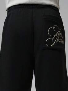 Jordan Men's AS FC FLC SHORT Knitted Sports Shorts IW1603-010 - Black - View 3
