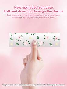 1件裝雛菊花朵與葉子圖案保護殼，相容於Switch2 (2025)/Switch OLED/Switch NS/Switch Lite遊戲主機，附收納袋、卡槽底座，遊戲主機保護殼/保護套，柔軟親膚材質，保護您的設備，送給Switch玩家的完美禮物 - 多色 - 查看 2