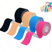 Waterproof Sports Bandage, Suitable For Gym, Swimming, Tennis And Other Sports (2.5cm*5m) - Multicolor - View 1