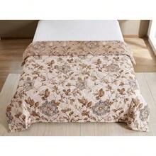 Pink Microfiber Summer Quilt, Lightweight 100% Polyester Bedding Comforter For Bedroom And Guest Room - Size 220X200CM Options - Pink - View 4