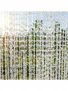 4pcs Set Iridescent Transparent Shiny Spherical Bead Garland, Multi-Functional Decorative For Windowsill, Porch, Living Room And Bedroom, Suitable For Christmas, Birthday, Party And Various Occasions - Crystal Curtain - View 7