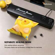 Kitchen Plastic Sealer & Sealing Machine - Black - View 10