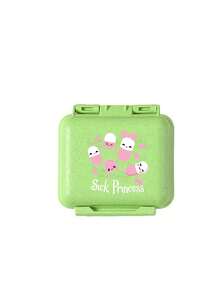 迷你 6 格便攜藥盒，收納盒，旅行藥盒，印有「My Pill Box」和藥丸圖案，6 格小藥盒，密封包裝收納盒，6 天週用藥盒，旅行必備藥盒，日常維生素藥盒，口袋藥盒收納盒，精緻收納盒，居家必備，旅行必備 - 彩色 - 查看 13