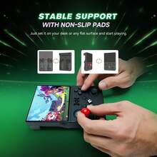 R36MAX 2 Retro Handheld Game Console, 4.5-Inch 1024x768 IPS HD Screen, Built-In 64GB 18000+ Classic Games, 30+ Emulators, Open Source Linux System, Dual Arcade Joysticks, 4000mAh Battery, Portable Adult Game Console - View 10