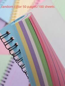 1pc 6-Pack Spiral Notebook, Colorful Lined Pocket Notebook, Tear-Off Pages, Small Diary Memo Pad, Suitable For School, Office, Study - Coil - View 9