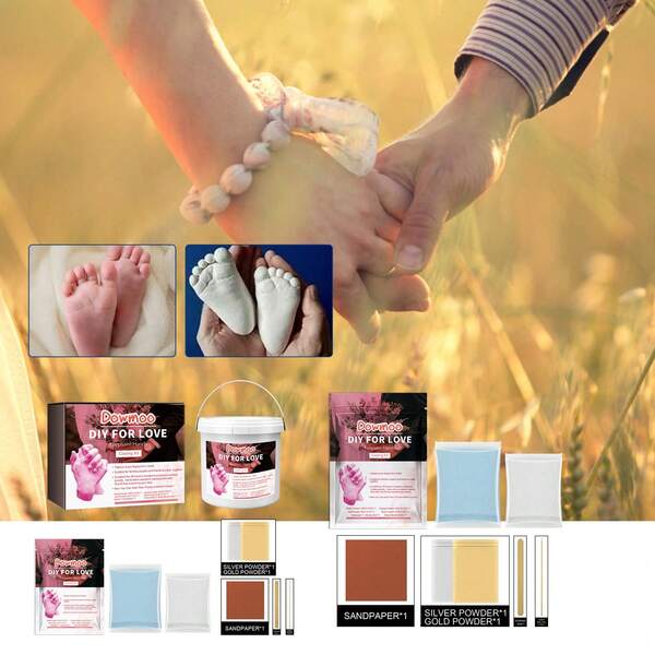 DOWMOO Couple Hand Hand Model Clone Powder 3D Hand And Foot Souvenir