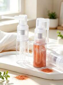 Portable Refillable Powder Spray Bottle - Suitable For Hair Styling Powder, Glitter, Talcum Powder And Baking Decoration Powder (Sugar Powder/Cocoa Powder) Etc.; Multi-Functional Leak-Proof Design, Suitable For Hairstylists And Personal Daily Use. - Multicolor - View 7