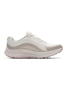 Skechers Women's Running Shoes GO RUN CONSISTENT 2 0 Lightweight Cushioned Mesh Upper Thick Sole Casual Walking Sports Shoes 128650-NAT - Natural Color - View 2