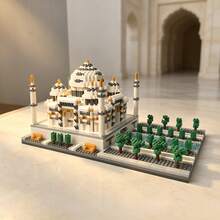 1000+Pcs Large Building Block Set | High Fidelity World Landmarks, Micro-Particle Precision Assembly, Explore World Wonders, London Big Ben Building Block Model, Leaning Tower, Burj Al Arab, Taj Mahal, British Vintage European Architecture Style, European Landmark Building Model, Adult Graduation Gift, Birthday Gift, Christmas Gift, Back To School Gift - Multicolor - View 10