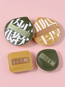 4PCS Makeup Puff Set,For Even Loose Powder&Cushion Foundation Blending,All-Around Face Setting&Concealer Pressing - Multicolor - View 3