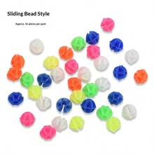 Colorful Bicycle Decorations Accessories Spokes Bike Spoke Decorations Bike Spoke Beads Glow In The Dark Plastic Round Bikes Spokes Beads For Bicycle Accessories - Multicolor - View 17