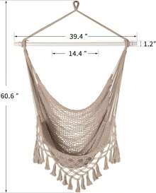Hammock Chairs - 黑色 - 查看 7