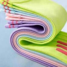 1 Pair Women's Fitness Running Jump Rope Compression Socks, Elastic Shaping Leg Compression Socks, Long Tube Yoga Socks - Multicolor - View 9