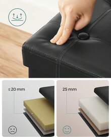 Outdoor Storage Benches - Black - View 5