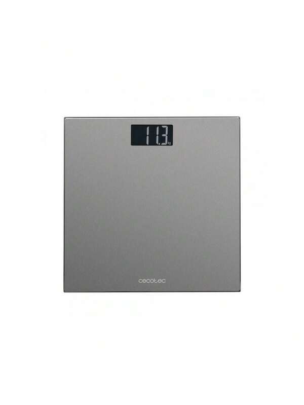 Cecotec Pèse-personnes Digital Surface Precision 9200 Healthy, Acier Inoxydable, Écran LCD Inversé, Haute Précision, Multi-unité, Auto-on/off,  SafeGrip, Mètre Ruban