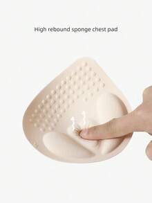 2/4 buah Bantalan Bra Kontur Berbentuk Hati, Bantalan Spons Tebal Berlubang dan Bernapas untuk Mendorong Payudara, Cocok untuk Bra Olahraga dan Pakaian Renang - MultiWarna - View 6