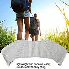 Adjustable Double Shoulder Straps Non-Electric Ergonomic Cross Design Double Shoulder Support Shoulder Pads - Grey - View 8
