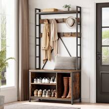 Storage Benches - Brown - View 5