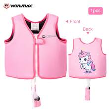 WIN.MAX Children's Buoyancy Vest, Adjustable Buoyancy Jacket, Portable Swimming Aid Equipment, Beginner Water Sports Life Jacket, First Day Of School - Multicolor - View 40