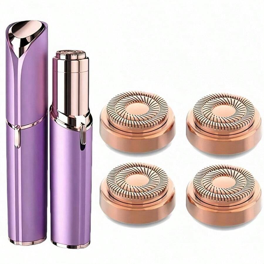 Facial Hair Remover Replacement Head, Compatible With Finishing Touch Flawless 2nd Generation Hair Remover, Dual Ring Painless Gentle Type, For Women