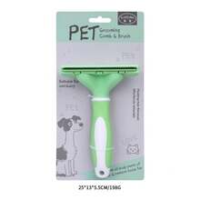 Pet Hair Removal Comb, Pet Supplies, Pet Grooming Knife, Hair Removal Comb With Curved Blade, Pet Dog Grooming Comb - Small - View 7