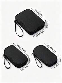 Electronic Product Storage Travel USB Cable Accessory Bag/Box, Waterproof, Suitable For Power Bank, Charging Cable, Charger, Mouse, Earphone, USB Drive, Etc. - Multicolor - View 7