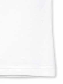 Women Asymmetric Strap Cold Shoulder T-Shirt, Bingo Squad Colorful Bingo Balls Print Off Shoulder Short Sleeve Tee Casual Game Night Party Graphic Top - White - View 6