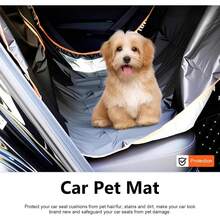 Dog Car Seats Cover, Waterproof Anti-Tear Pet Seat Protector With Locked Straps, Scratch-Resistant Non-Shedding Dog Backseat Mat, Universal For Most Cars, Trucks, SUVs - Multicolor - View 4