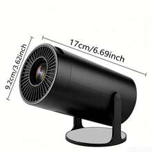 TUOGTCI F300 Projector, Android 11 Native, 720P HD, Supports 4K, 180° Rotation, Adjustable Focus Lens, Portable Home Theater, Suitable For TV Stick, USB, Smartphone, Applicable For Viewing, Gaming, Presentation - US A Type Plug(110-127V) - View 15