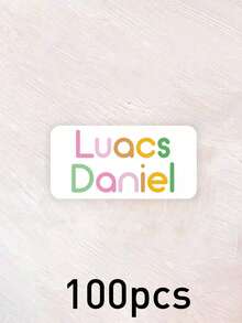 LICVIC Custom Stickers, Personalized Name Labels Stickers, Back To School Supplies For Kids, Customized Name Tag Stickers, Customizable Stickers, Boy, Girl - Multicolor - View 10