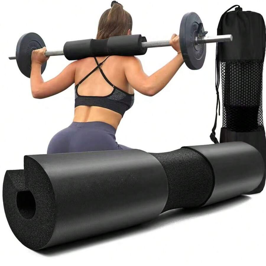 Barbell Pad, Squat Cushion, Neck And Shoulder Protection Pad, Fitness And Bodybuilding Equipment, Suitable For Weighted Squats And Hip Thrust Training - A - View 1