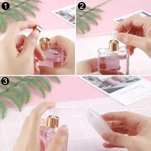 2-12 قطعة مضخة توزيع العطر، مضخة تعبئة العطر، مضخة توزيع مستحضرات التجميل، زجاجة رش عطر قابلة لإعادة التعبئة للسفر، أداة نقل العطر - A - مشاهدة 6