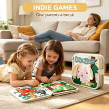 My First Busy Book - Vibrant Animal Theme Educational Board, Designed For Children, Featuring Animals, Numbers And More, Perfect For Early Learning And Growth, Ideal For Celebrating Easter, Christmas And Birthdays, Early Learning Toy, Colorful Illustrations, Durable Construction - Multicolor - View 6