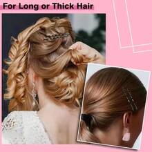 50/100/150pcs Black Straight U-Shaped Hair Pins Women Hair Clips Curly Wave Hair Clips Women Hair Clips Styling Hair Accessories Lock Curly Hair Clips Straight Hair Clips Black Hair Clips Bridal Hair Accessories Hair Clips Styling Hair Accessories Women Hair Bun - Silver - View 8