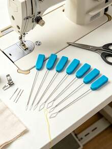 Sewing Machine Threader, Home Threading Tool, Suitable For Various Home Sewing And Cutting Projects, Suitable For Elderly Use, Needle Threading Assistant, Mother's Day Gift, Gift For Friends And Family, Home Supplies - Multicolor - View 4